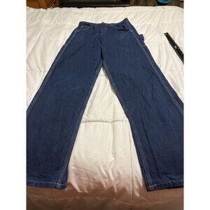 Stan Ray 50th Anniversary Mens 27x31 Blue Denim Carpenter Workwear USA